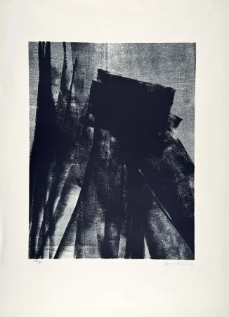 Литография Hartung - L 1977-4 