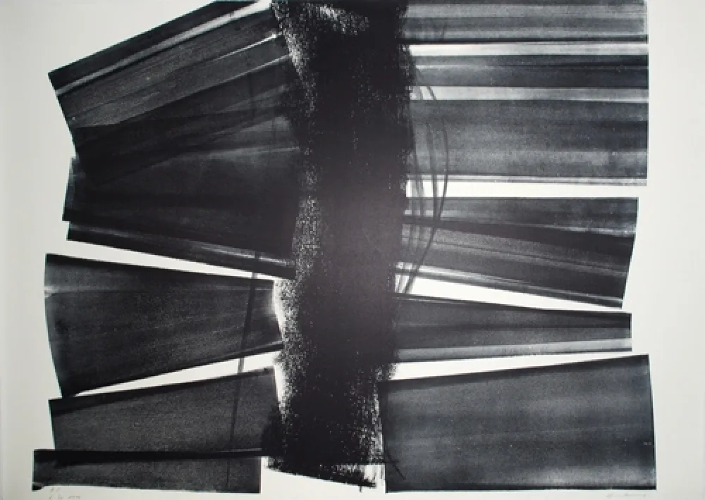 Литография Hartung - L-20-1974 