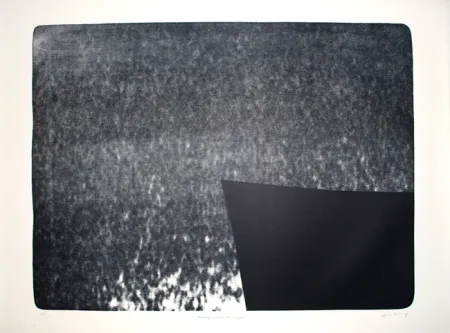 Линогравюра Hartung - L-25 - Hommage à Eva Bergman