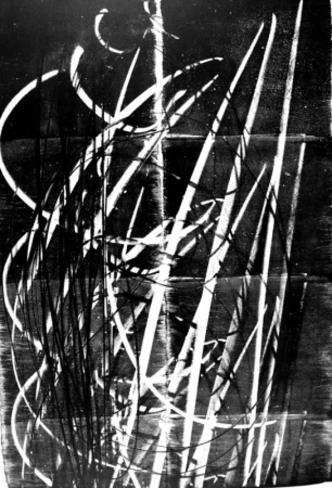 Литография Hartung - L - 60