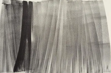 Литография Hartung - Lithographie originale. Signée. 