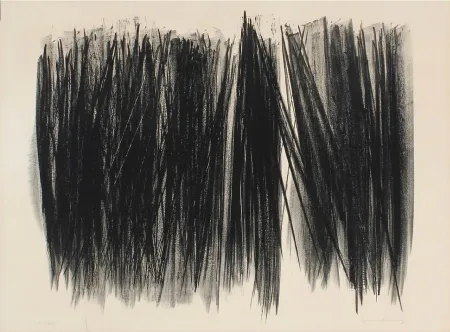 Литография Hartung - Litograph L105