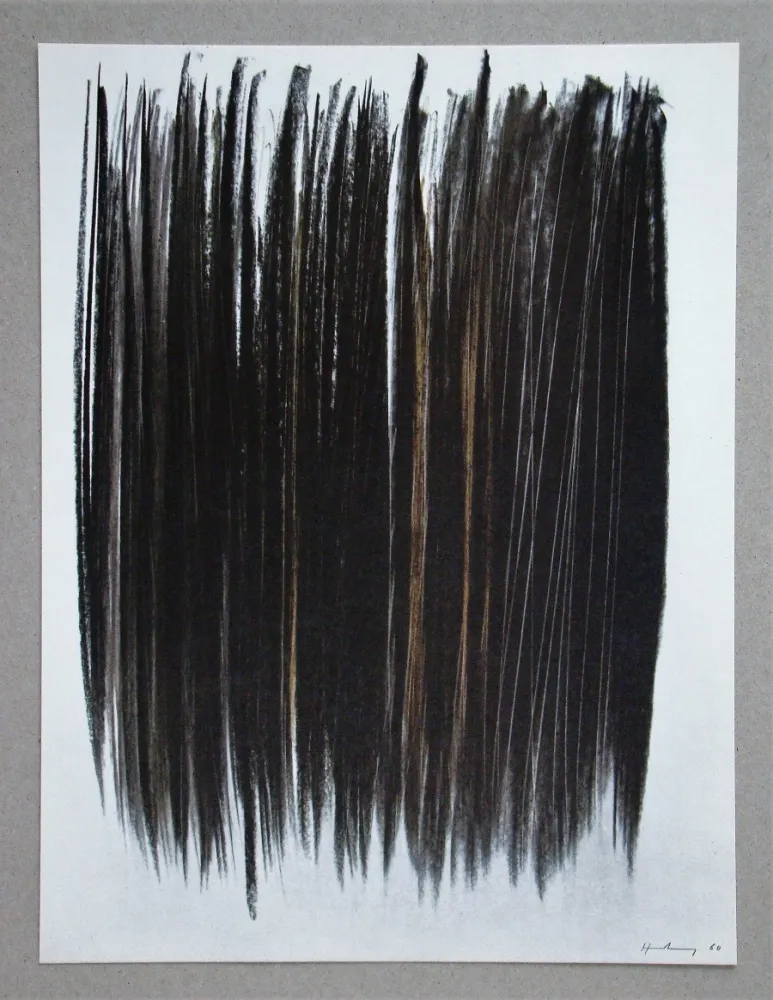 Литография Hartung - Pastel P.1960-76