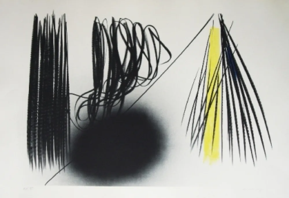 Литография Hartung - Sans titre