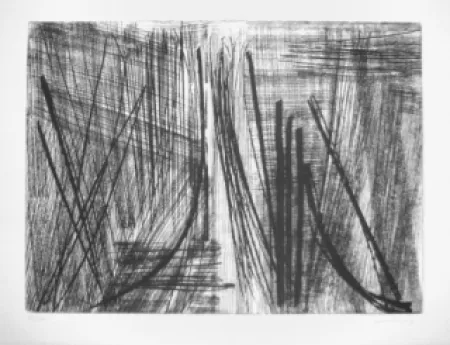 Гравюра Hartung - Sans titre
