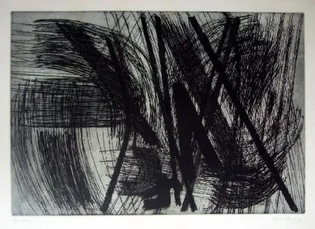 Гравюра Hartung - Sans titre