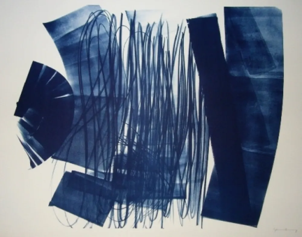 Литография Hartung - Sans titre