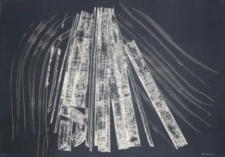 Офорт Hartung - S.T.