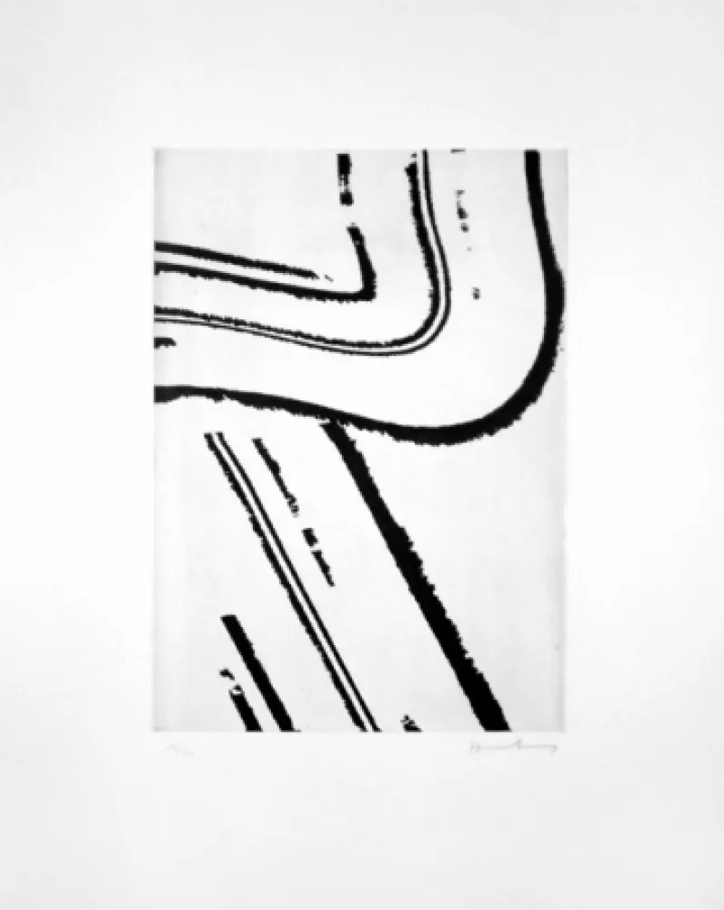 Офорт Hartung - Untitled