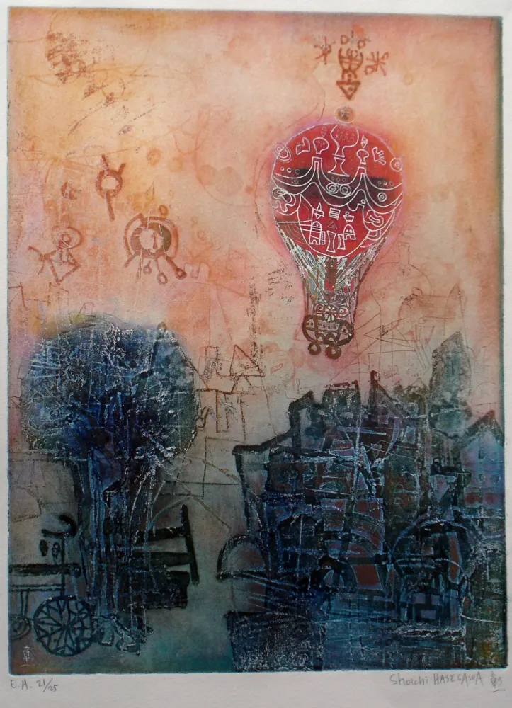 Гравюра Hasegawa - Album Plein Ciel 