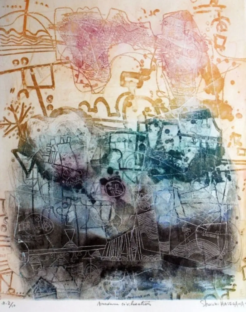 Офорт И Аквитанта Hasegawa - Ancienne civilisation