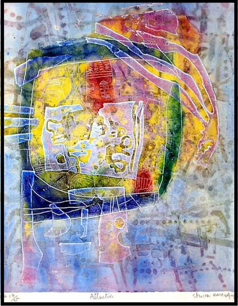 Гравюра Hasegawa - Atlantide 