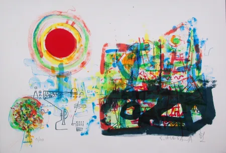 Литография Hasegawa - Aube