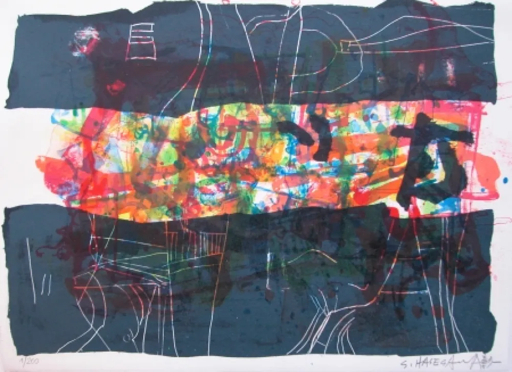 Литография Hasegawa - Crépuscule