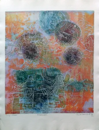 Офорт И Аквитанта Hasegawa - Floraison