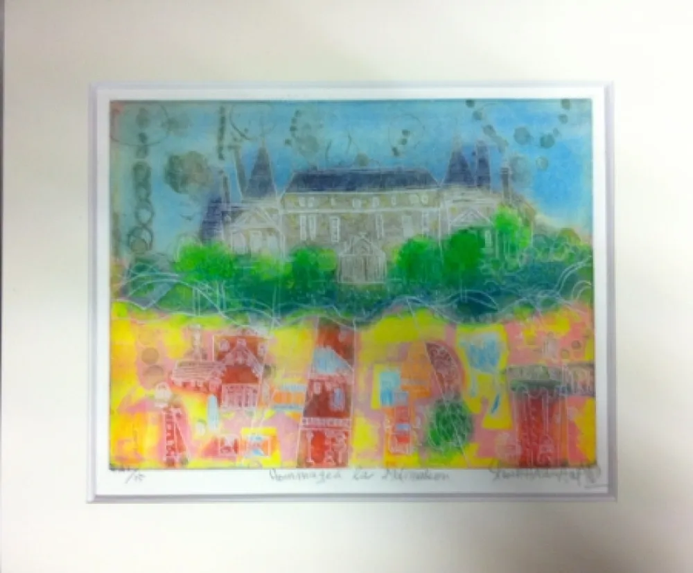 Гравюра Hasegawa - Hommage a la malmaison