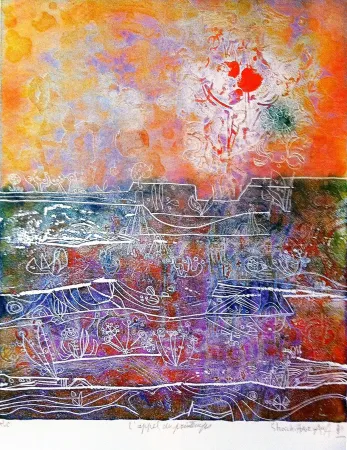 Гравюра Hasegawa - L'Appel du printemps 