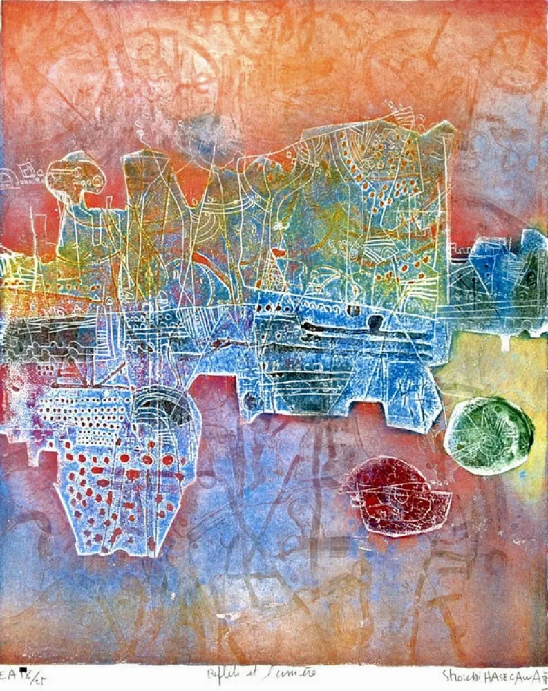 Гравюра Hasegawa - Reflets et Lumière 