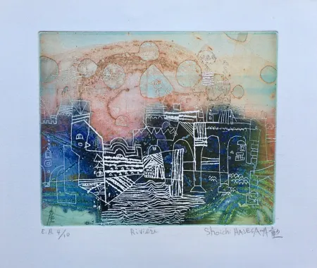 Гравюра Hasegawa - Riviere 