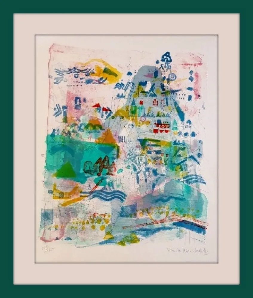 Литография Hasegawa - Saint-Nazaire