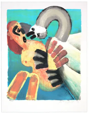 Литография Haugen Sørensen - San Titre