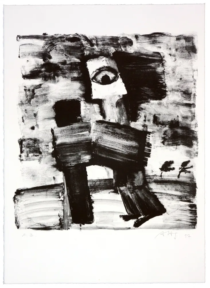 Литография Haugen Sørensen - Sans titre