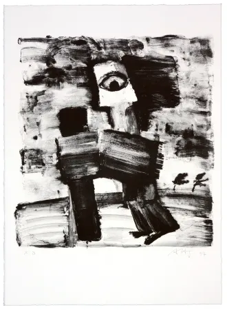 Литография Haugen Sørensen - Sans titre