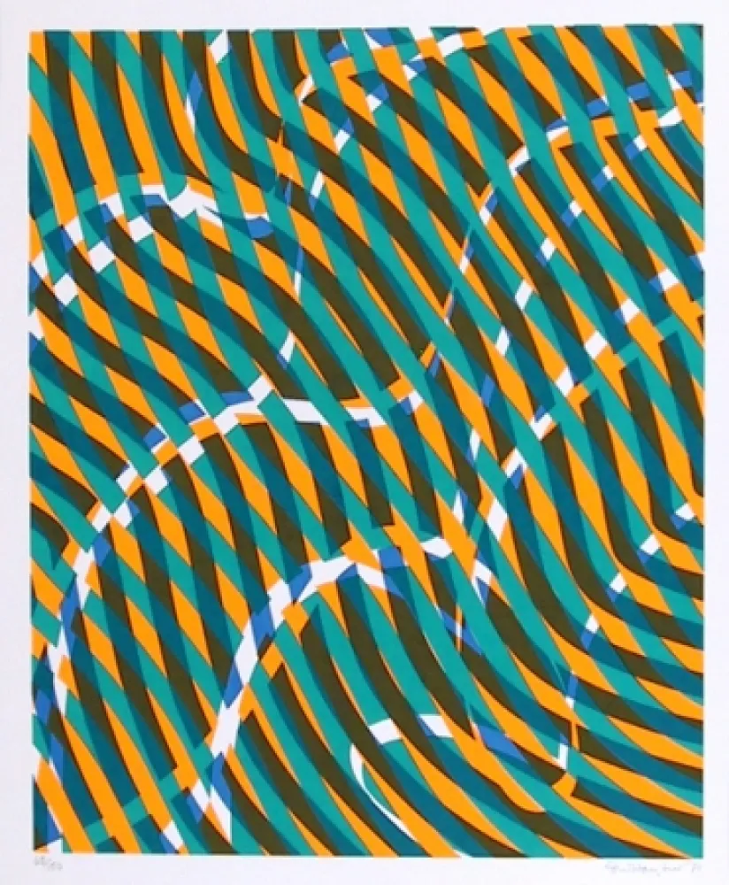 Сериграфия Hayter - #1 from the Aquarius Suite