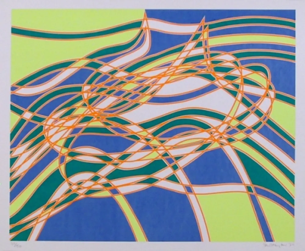 Сериграфия Hayter - #3 from the Aquarius Suite