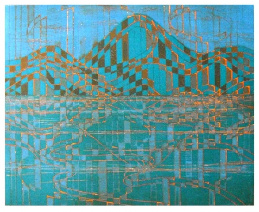 Гравюра Hayter - Caragh lake