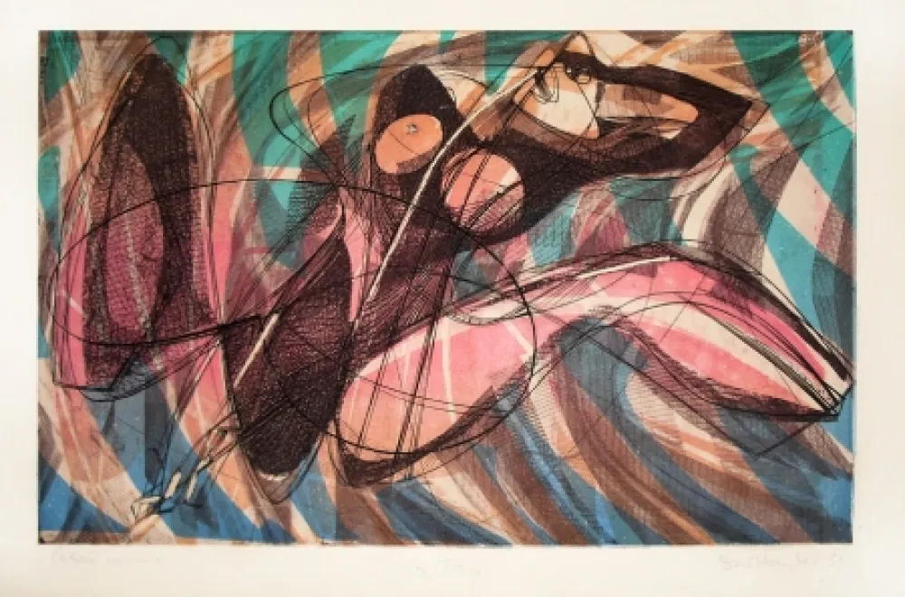 Гравюра Hayter - Escoutay