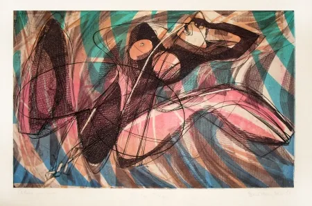 Гравюра Hayter - Escoutay