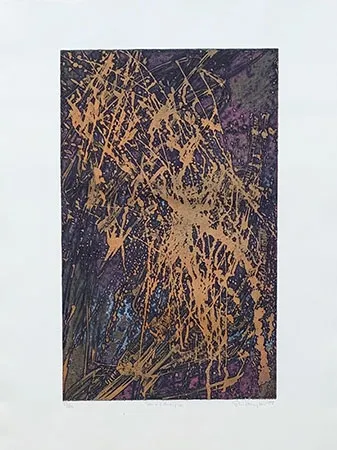 Гравюра Hayter - Feu d'artifice