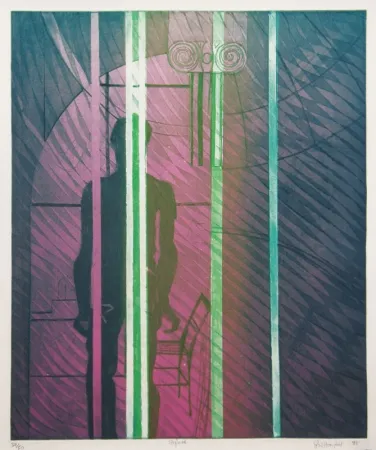 Офорт Hayter - Figure