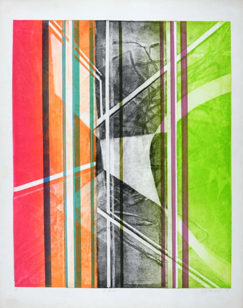 Гравюра Hayter - La Serre, c. 1979 - Hand signed!