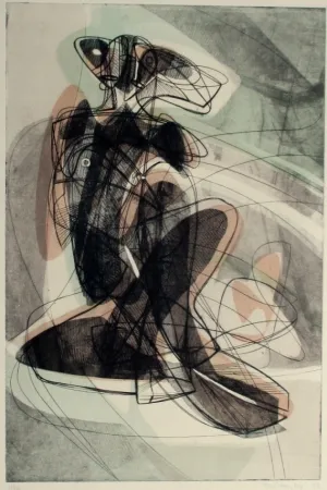 Гравюра Hayter - Le couple