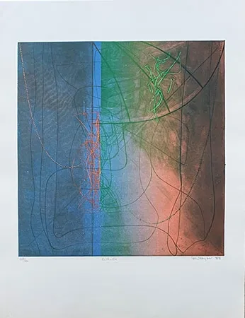 Гравюра Hayter - Le pendu