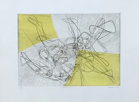 Гравюра Hayter - Les Erinnyes