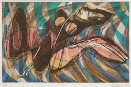 Офорт Hayter - L'Escoutay