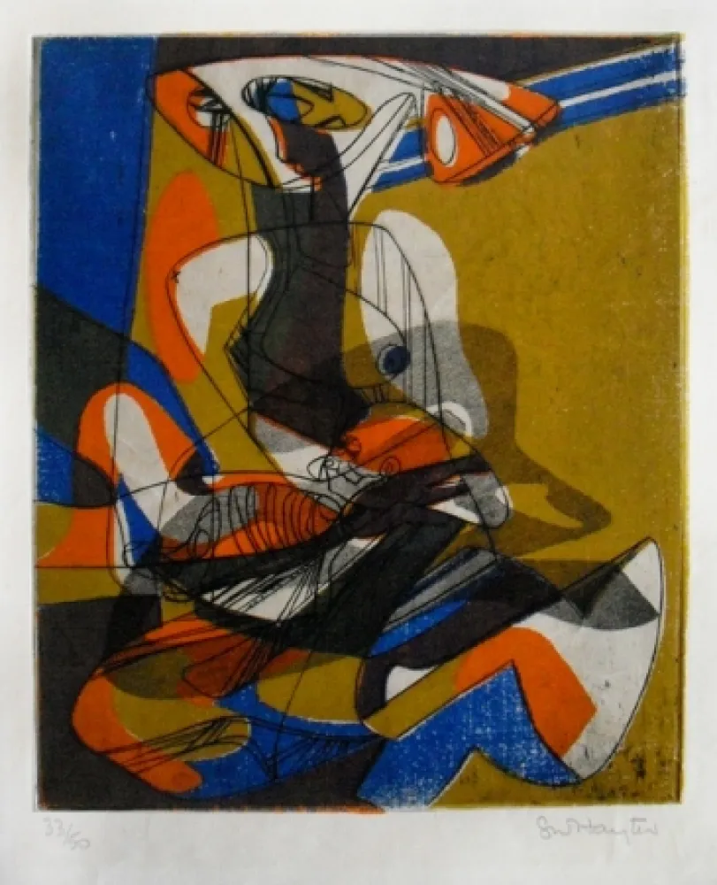 Гравюра Hayter - Maternité