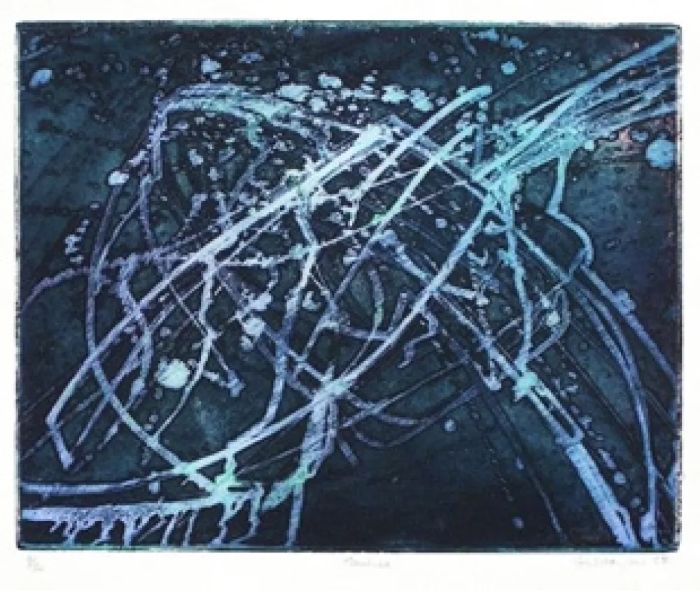 Гравюра Hayter - Méduse