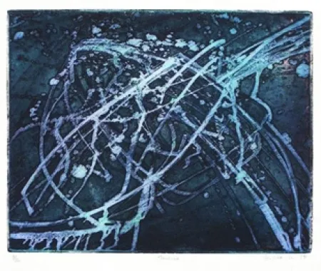 Гравюра Hayter - Méduse