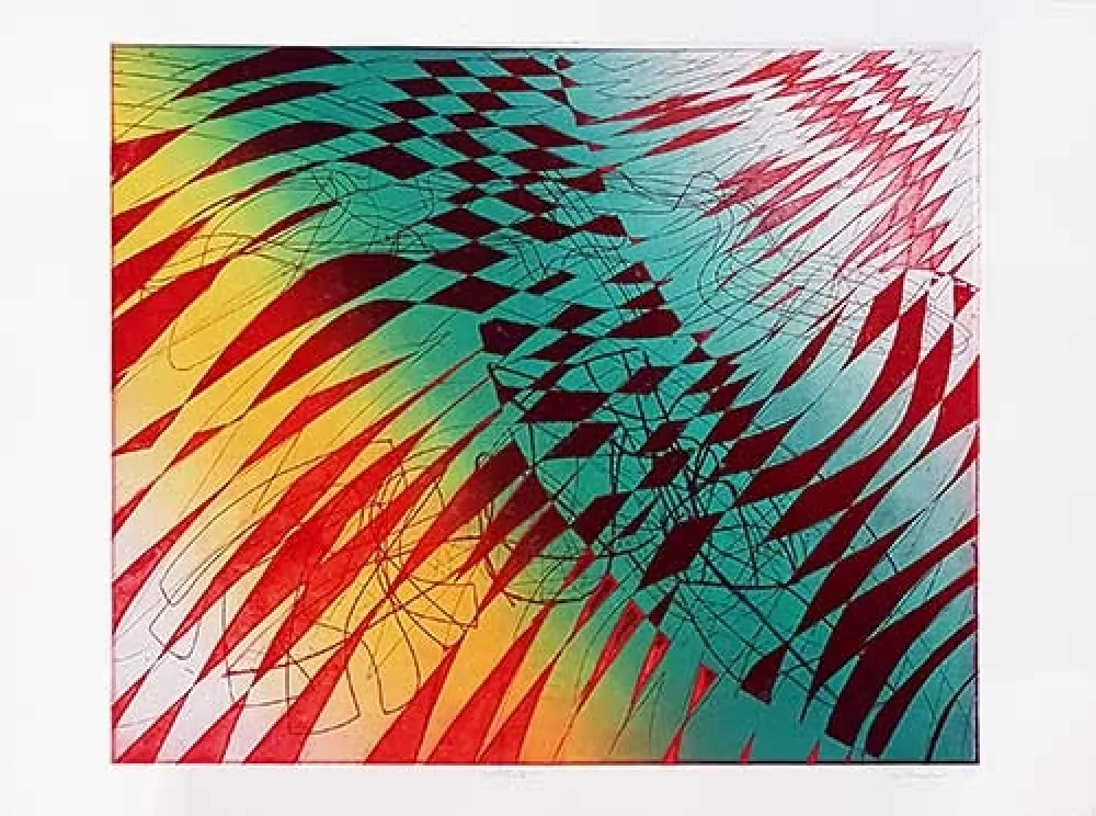 Гравюра Hayter - North East