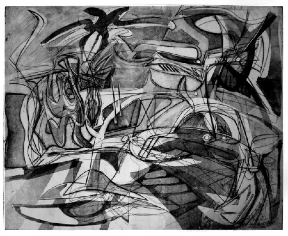 Гравюра Hayter - Tropique du cancer