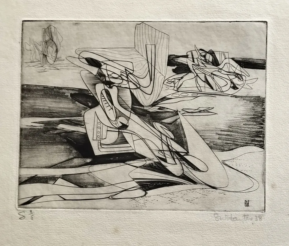 Гравюра Hayter - Untitled, from Facile Proie