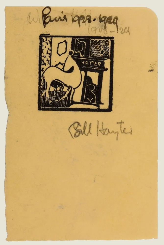 Гравюра На Дереве Hayter - Untitled (Horse and Nude)