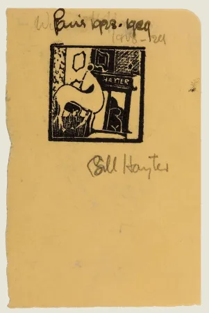 Гравюра На Дереве Hayter - Untitled (Horse and Nude)