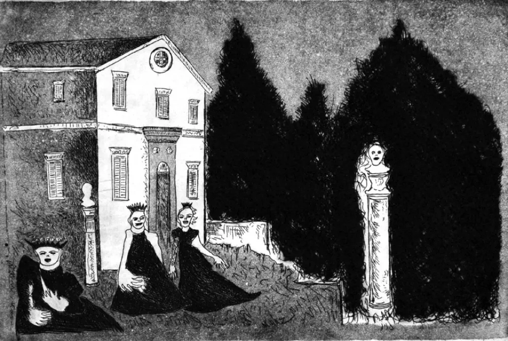 Акватинта Haz - Da Giorgi