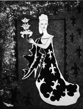 Офорт Haz - La duchessa di Guermantes