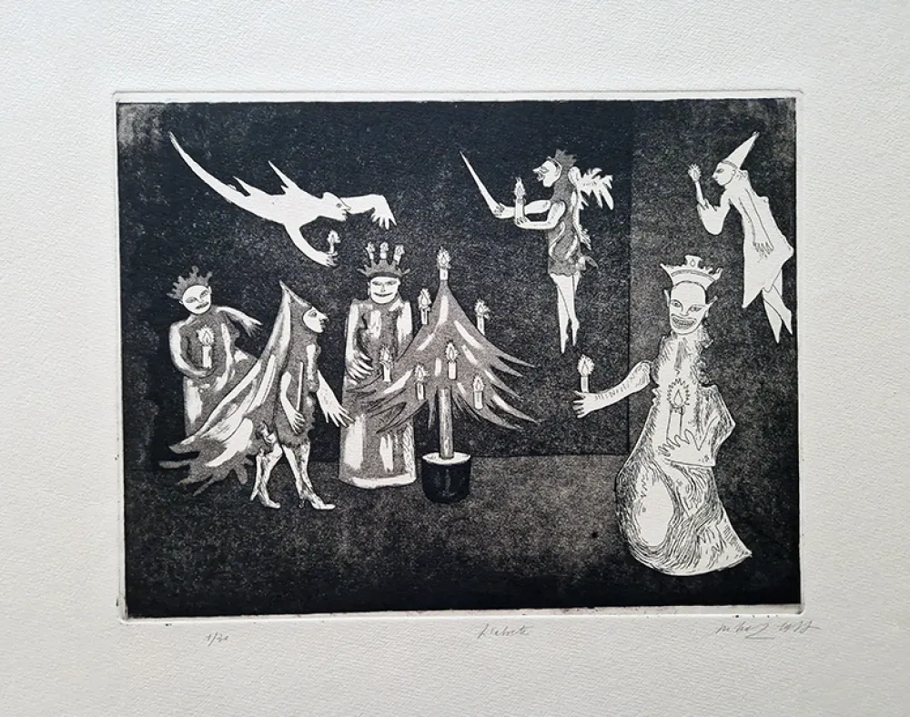 Офорт Haz - L'abete